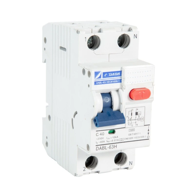 2P 4P RCBO электромагнитӣ